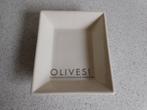 Schaal 15x13 cm. "Olives!" Claire Wilson, Huis en Inrichting, Keuken | Servies, Keramiek, Ophalen of Verzenden, Overige stijlen