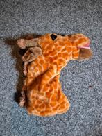 Handpop giraffe merk the puppet company, Ophalen of Verzenden, Zo goed als nieuw, Overige typen