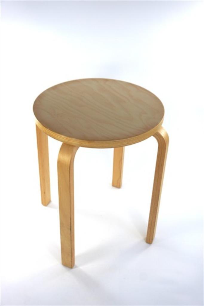 Vintage kruk hout Ikea Frosta, Huis en Inrichting, Krukjes, Zo goed als nieuw, Hout, Ophalen of Verzenden