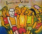 Giclee luxe artprint Henk Veen: Running Dam tot Dam, Ophalen of Verzenden