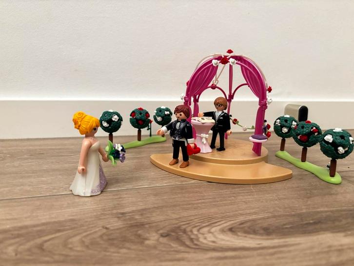 Playmobil 9229 Bruiloftspaviljoen - Complete Set, Kinderen en Baby's, Speelgoed | Playmobil, Zo goed als nieuw, Complete set, Ophalen of Verzenden