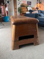 Vintage Gymnastiekbank, Huis en Inrichting, Ophalen, Gebruikt, Bruin, Eén