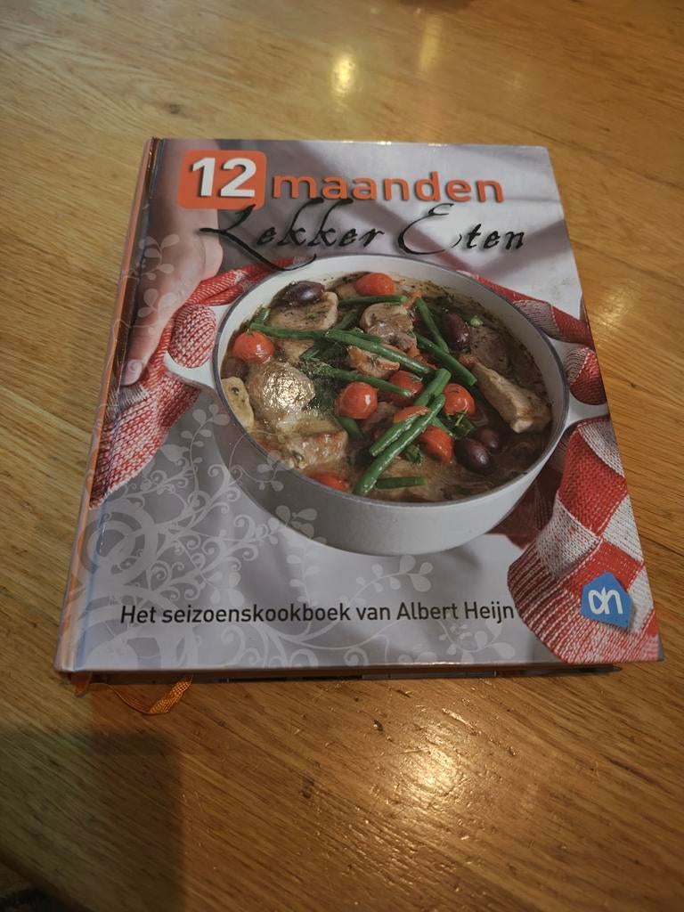 12 Maanden Lekker Eten - Albert Heijn Kookboek, Boeken, Kookboeken, Albert Heijn, Gezond koken, Hoofdgerechten, Ophalen of Verzenden