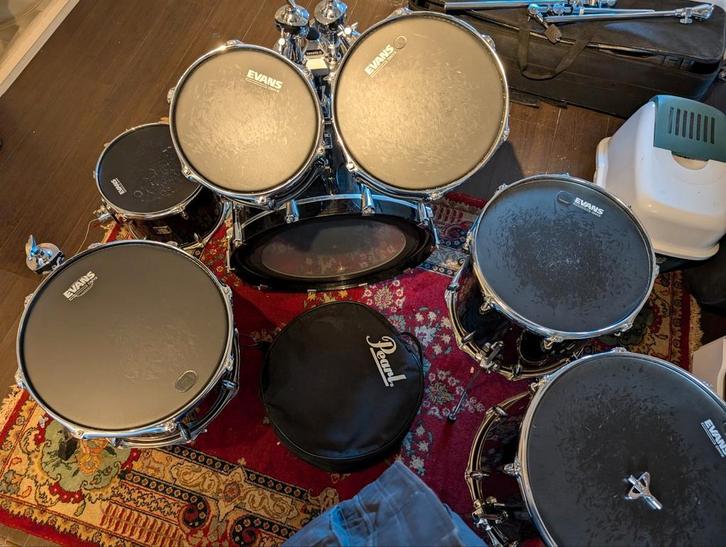 Yamaha Oak Custom shellset, Muziek en Instrumenten, Drumstellen en Slagwerk, Zo goed als nieuw, Ophalen