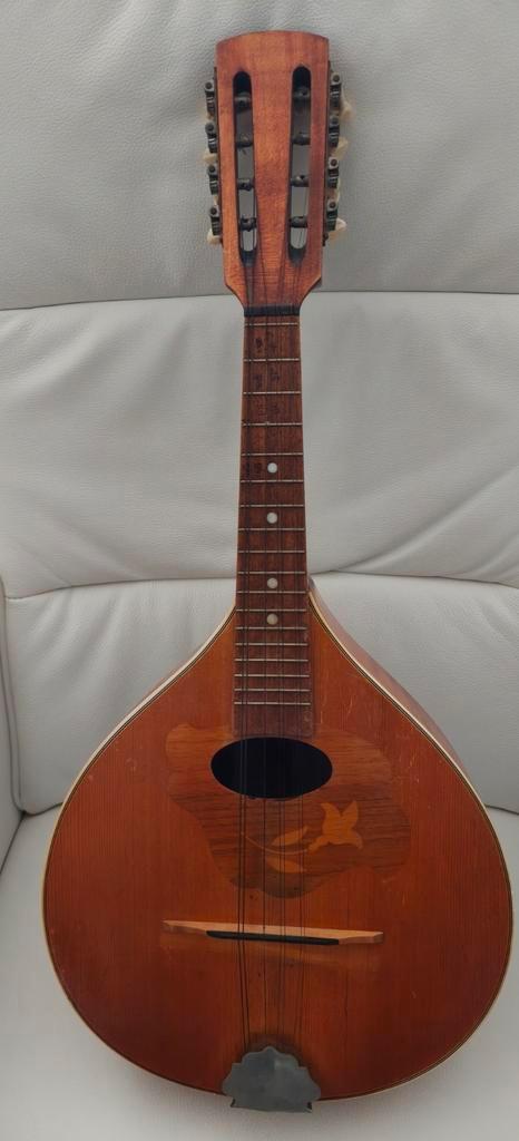 Vintage Mandoline, Muziek en Instrumenten, Snaarinstrumenten | Mandolines, Gebruikt, Ophalen of Verzenden