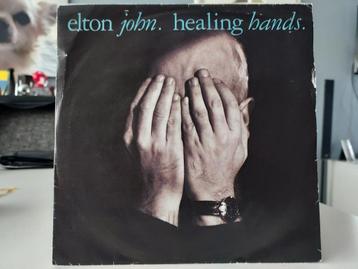 7" Single Elton John - Healing Hands / Dancing In The End Zo beschikbaar voor biedingen