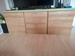 TV meubel hout, Huis en Inrichting, Kasten | Dressoirs, Ophalen, Gebruikt, 150 tot 200 cm, Met deur(en)