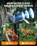 Assark PH960W Wildcamera, Solar, Bluetooth, Wifi,48Mp,FHD, Ophalen of Verzenden, Nieuw, Overige merken