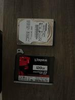 Kingston SSD 120GB + Toshiba HDD 320GB, Computers en Software, Harde schijven, Ophalen of Verzenden, Zo goed als nieuw, Desktop