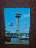 Rotterdam  - Euromast met binnenvaartschepen, Verzamelen, Ansichtkaarten | Nederland, Ophalen of Verzenden, Gelopen, Zuid-Holland