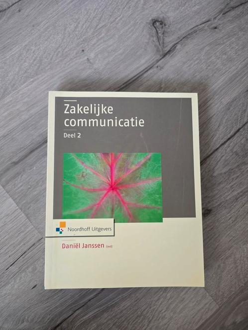 Zakelijke Communicatie Deel 2 - Daniël Janssen, Boeken, Studieboeken en Cursussen, Gelezen, HBO, Ophalen of Verzenden