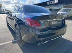 Mercedes-Benz C-klasse 180 Business Solution AMG Camera Navi, Automaat, Blauw, Leder en Stof, Origineel Nederlands
