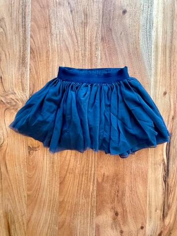 Blauw rokje met tule van Jill (Shoeby), maat 110 beschikbaar voor biedingen