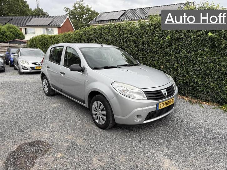Dacia Sandero 1.6 Ambiance | Airco | Elekt. Ramen | Trekhaak, Auto's, Dacia, Bedrijf, Te koop, Sandero, ABS, Airbags, Airconditioning