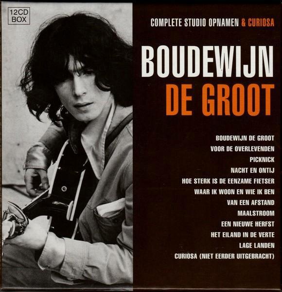 12 CD BOX BOUDEWIJN DE GROOT / COMPLETE STUDIO OPNAME. IZGST, Cd's en Dvd's, Cd's | Nederlandstalig, Zo goed als nieuw, Verzenden