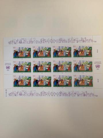 Verenigde Naties Postzegels Postfris 1987 beschikbaar voor biedingen
