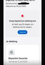 Apple iPad Pro (2024) 13 inch 1 tb Wifi zilver open box, Computers en Software, Apple iPads, Apple, Zwart, Nieuw, Ophalen of Verzenden