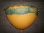 Franse Art Deco Wandlamp van Pate de Verre Glas, Antiek en Kunst, Ophalen