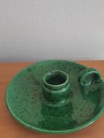 Gouda holland schaal en kaarsenstander, Ophalen of Verzenden