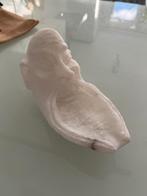 Uniek beeldje gesneden uit Albast, Verzamelen, Beelden en Beeldjes, Ophalen of Verzenden, Gebruikt, Mens