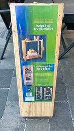 Nieuw in verpakking grenen kastje 2 planken BHD 76,8x76,8x30, Huis en Inrichting, Kasten | Overige, Ophalen, Zo goed als nieuw