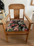 Stoel Amsterdamse School, Huis en Inrichting, Stoelen, Ophalen, Hout, Bruin, Eén