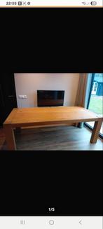 Henders & Hazel Santorini eettafel 220x100cm, Ophalen, 100 tot 150 cm, Eikenhout, 200 cm of meer