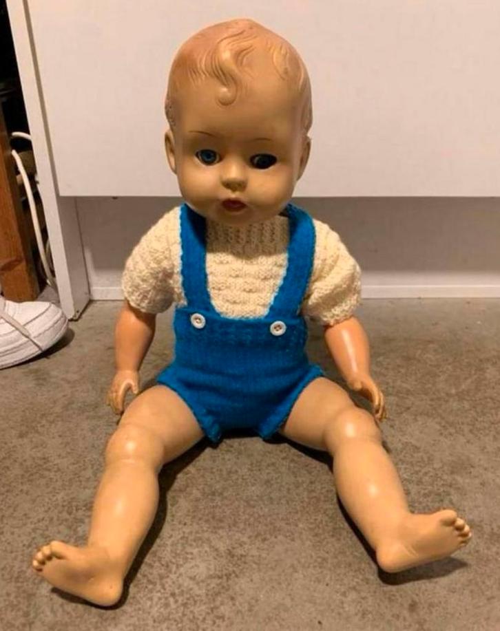 Pop twee C. Ratti Made in Italië poppen jaren 80 gemerkt., Verzamelen, Poppen, Ophalen of Verzenden