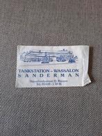 Tankstation-wassalon Sanderman suikerzakje, Ophalen of Verzenden, Nederland