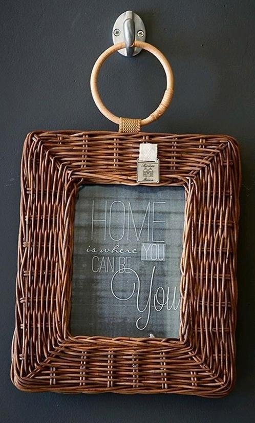 Rivièra maison rustic rattan cordoba lijst, Huis en Inrichting, Woonaccessoires | Lijsten, Nieuw, Minder dan 50 cm, Minder dan 50 cm