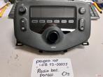 Peugeot 108 1.0B 5drs Radio bedieningspaneel '16, Auto diversen, Ophalen of Verzenden, Gebruikt