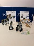 Swarovski jaarstukken panda, gorilla en tijgers, Ophalen of Verzenden, Zo goed als nieuw