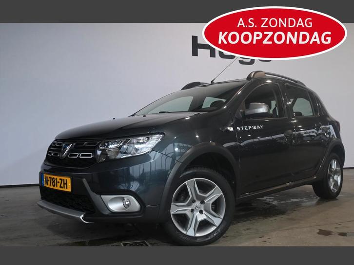 Dacia Sandero 0.9 TCe Stepway Tech Road Airco Navigatie Trek, Auto's, Dacia, Bedrijf, Te koop, Sandero Stepway, ABS, Airbags, Airconditioning