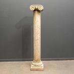 Brocante - Kapitale hoge zuil, Travertin!, Huis en Inrichting, Woonaccessoires | Zuilen en Pilaren, Ophalen, Gebruikt