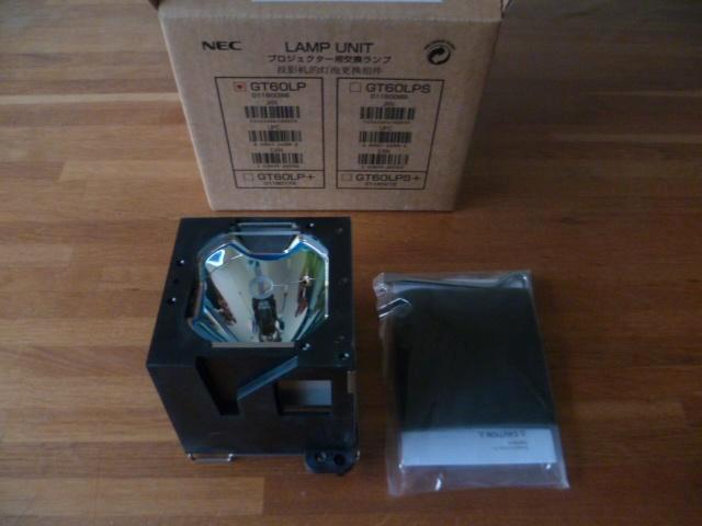 NEC beamerlamp GT60LP · Voor de GT5000 + GT6000, Audio, Tv en Foto, Beamer-accessoires, Zo goed als nieuw, Beamerlamp, Ophalen of Verzenden