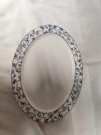 Serveerschaal Villeroy en Boch, bloemmotief blauw. WD-18, Ophalen of Verzenden, Zo goed als nieuw, Overige stijlen, Schaal of Schalen