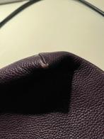 Hester van Eeghen leren tas, Ophalen of Verzenden, Gebruikt, Paars, Handtas