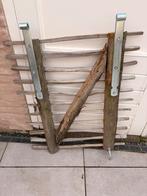 Kastanje Schapenhek met Poort en Palen, Ophalen, Met poort, Gebruikt, Tuinhek