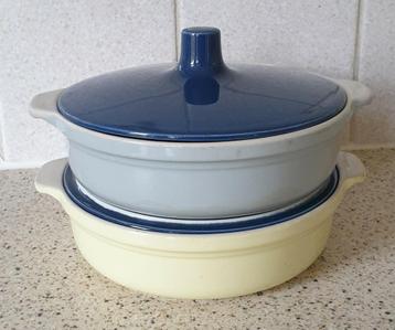 2 Vintage De Sphinx Regout Societe Ceramique SCM dekschalen beschikbaar voor biedingen