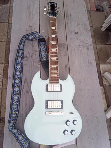 Epiphone Power Player SG Ice Blue beschikbaar voor biedingen