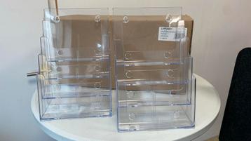 A4 Literatuurhouder - Nieuw in Doos (Set van 2) beschikbaar voor biedingen