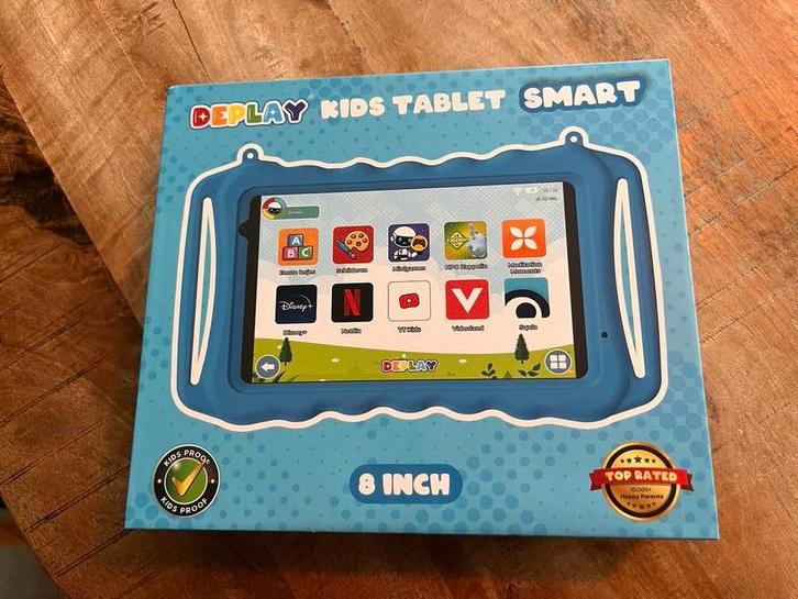 Deplay Kindertablet 8 inch 64GB, Computers en Software, Android Tablets, Nieuw, Wi-Fi, 8 inch, 64 GB, Ophalen of Verzenden