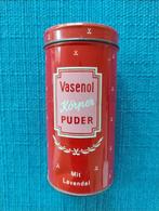 Vintage blikje van Vasenol Poeder, Ophalen of Verzenden, Gebruikt, Overige, Overige merken