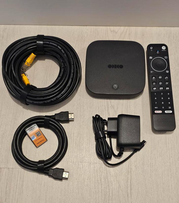 4K Android TV Box + Chromecast Tvbox Odido Nieuw! , Audio, Tv en Foto, Mediaspelers, Nieuw, Minder dan 500 GB, HDMI, Ophalen of Verzenden