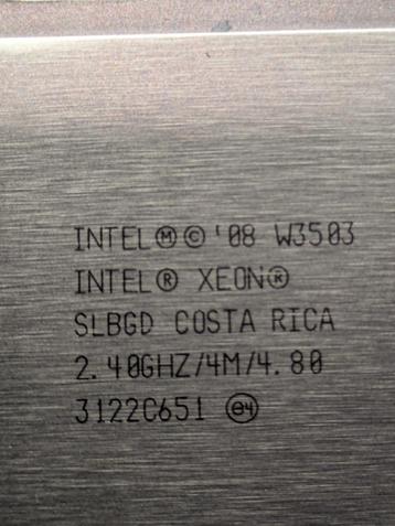 Intel Xeon W3503 beschikbaar voor biedingen