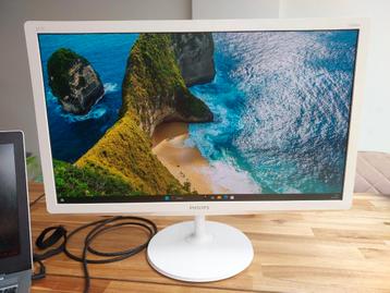 Philips 24 inch E-line 247E6EDAW Wit beschikbaar voor biedingen