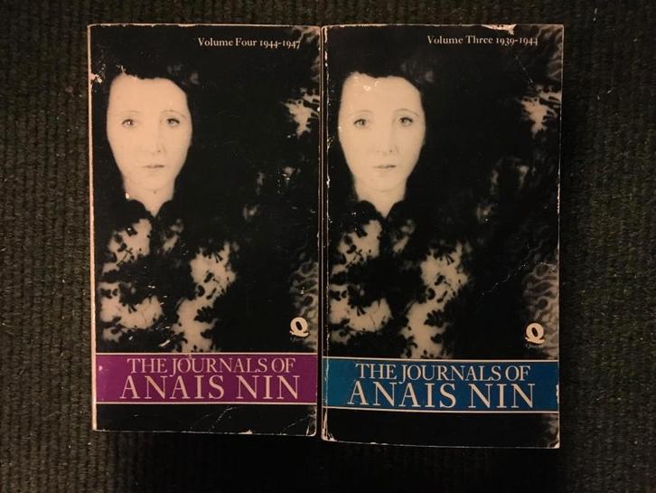 The Journals of Anaïs Nin, Dl 3 1939-1944 & 4 1944-1947, Boeken, Biografieën, Gelezen, Kunst en Cultuur, Ophalen of Verzenden