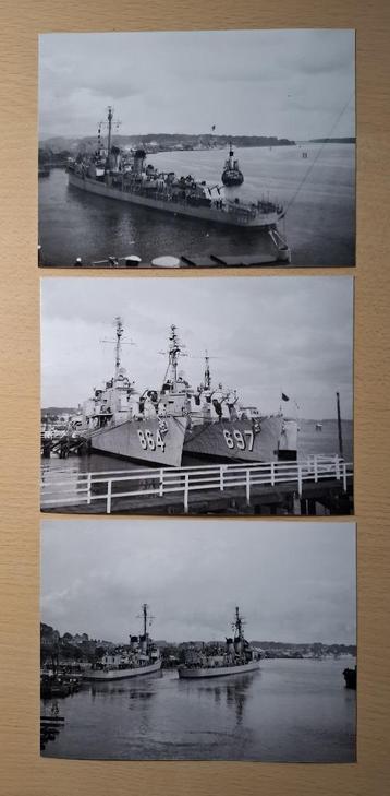 Foto's van US Navy destroyers - 1954 beschikbaar voor biedingen