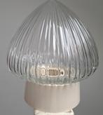 Art Deco plafondlamp, Huis en Inrichting, Lampen | Plafondlampen, Ophalen of Verzenden, Zo goed als nieuw, Glas