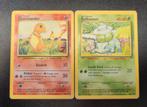 Charmander & Bulbasaur (BS) EN, Ophalen of Verzenden, Zo goed als nieuw, Meerdere kaarten
